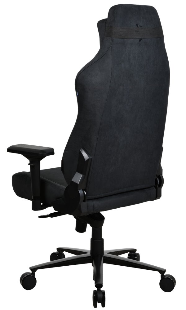 Arozzi VERNAZZA XL Supersoft Pure Black, textilný povrch, čierna