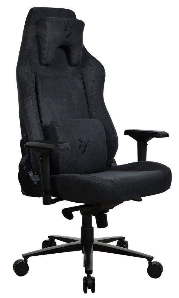 Arozzi VERNAZZA XL Supersoft Pure Black, textilný povrch, čierna