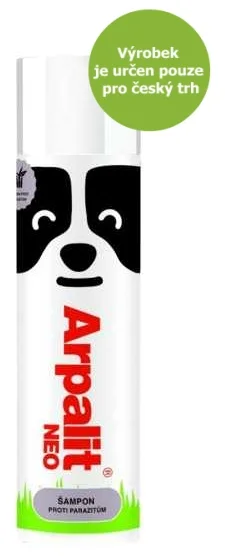 Arpalit Neo šampón obohatený o antiparazitnú zložku a bambusový extrakt 250 ml