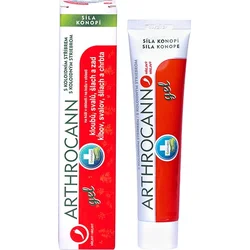 ARTHROCANN Hřejivý konopný masážní gel s kapsaicinem 75ml