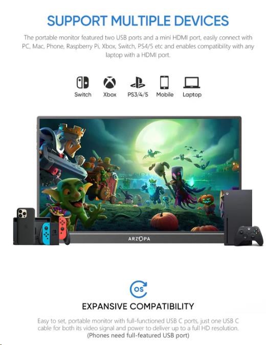 Arzopa Z1C