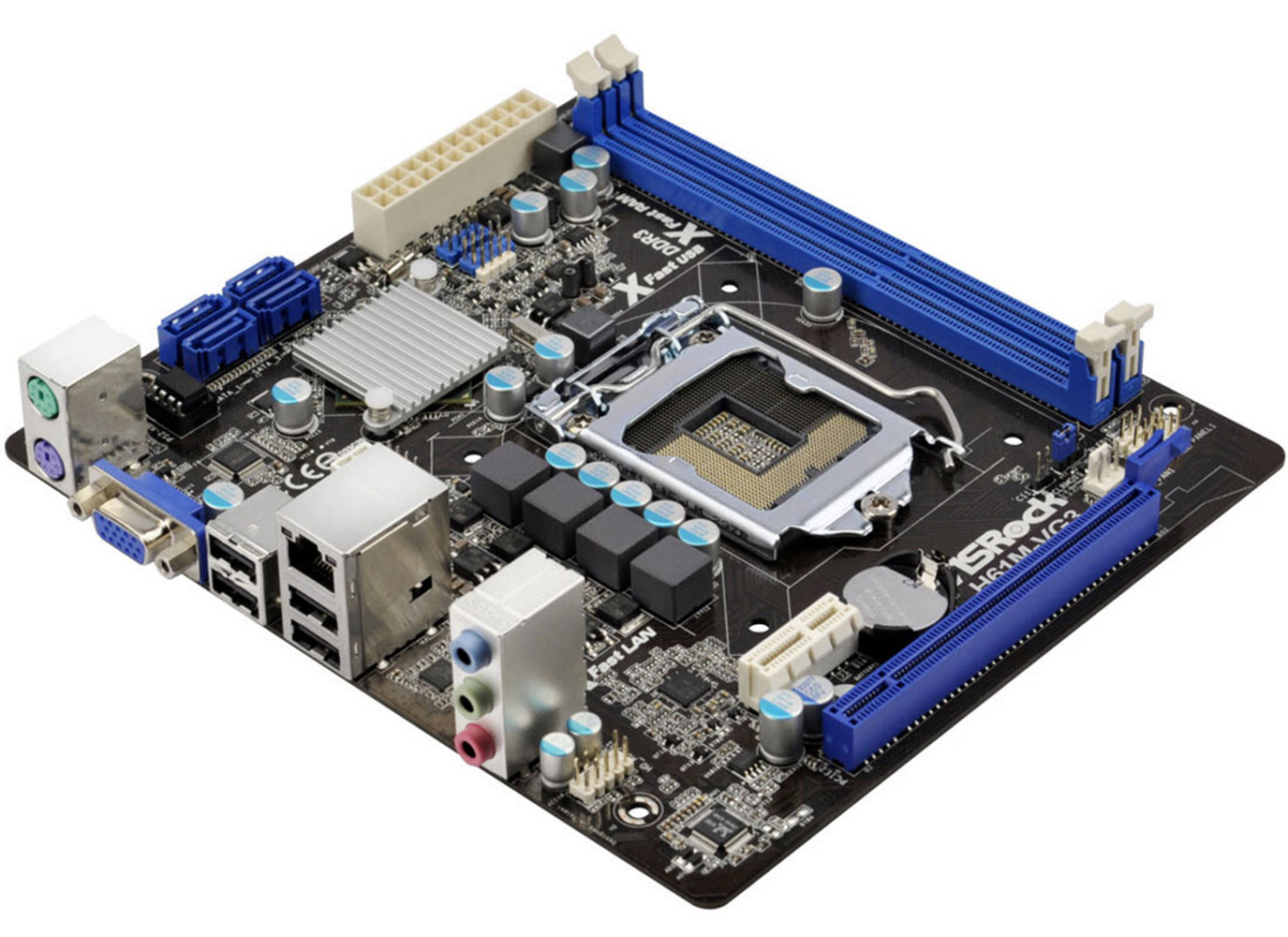 Asrock h61m hvs не запускается