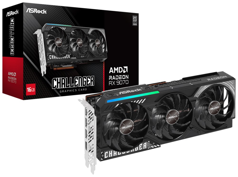 ASRock Radeon RX 9070 Challenger 16GB