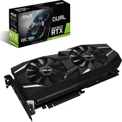 ASUS Dual GeForce RTX 2080 Ti OC Edition (DUAL-RTX2080TI-O11G)