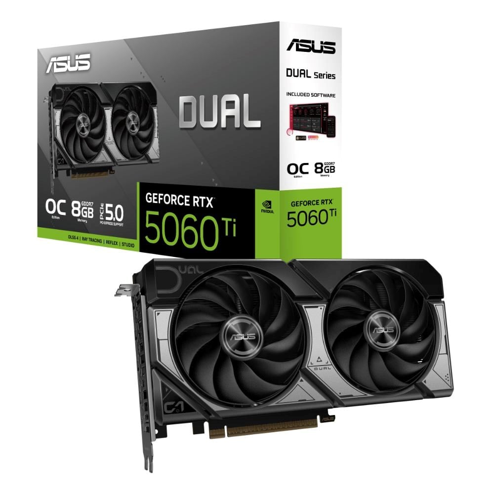 ASUS Dual GeForce RTX 5060 Ti 8 GB OC