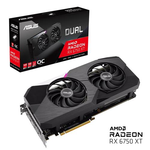 ASUS Dual Radeon RX 6750 XT OC 12 GB GDDR6