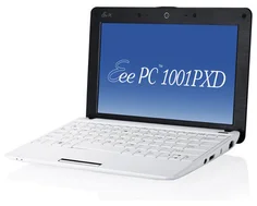 ASUS Eee 1001PXD 10,1"LED Intel ATOM N455,1GB,250GB,WiFi,CAM,W7S - Bílá