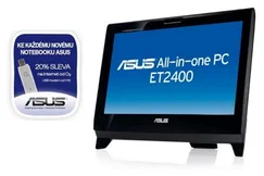 ASUS EeeTop ET2700 - i7-2600s@2.8GHz, 23.6", nVGT540M, 8GB, 2TB/7200rpm, BR, Wifi, W7 Premium, dotyková obrazovka