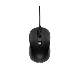 ASUS MU101C/Kancelářská/Optická/3 200 DPI/Drátová USB/Černá