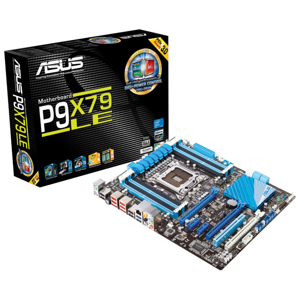 Asus p9x79 разгон xeon