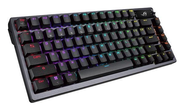 ASUS ROG AZOTH, mechanický, Bluetooth, americký, čierny