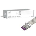 ASUS ROG Equalizer White 12VHPWR, 12 V – 2 × 6, 600 W, 750 mm, biela