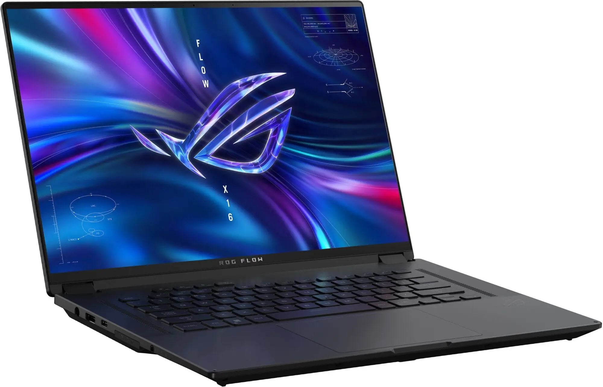 ASUS ROG Flow X16 GV601VV-NEBULA014W Off Black kovový