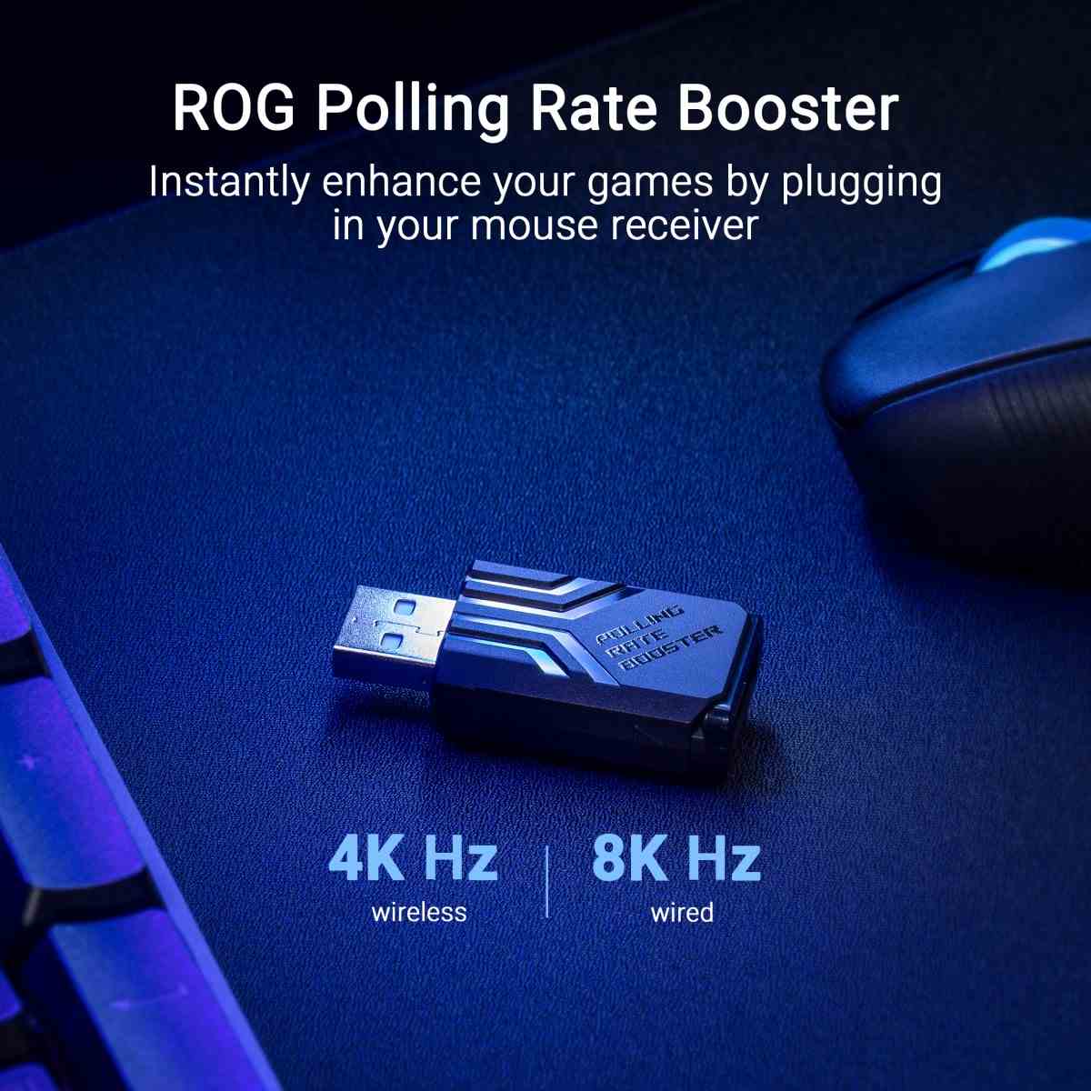 ASUS ROG Keris II Ace, čierna