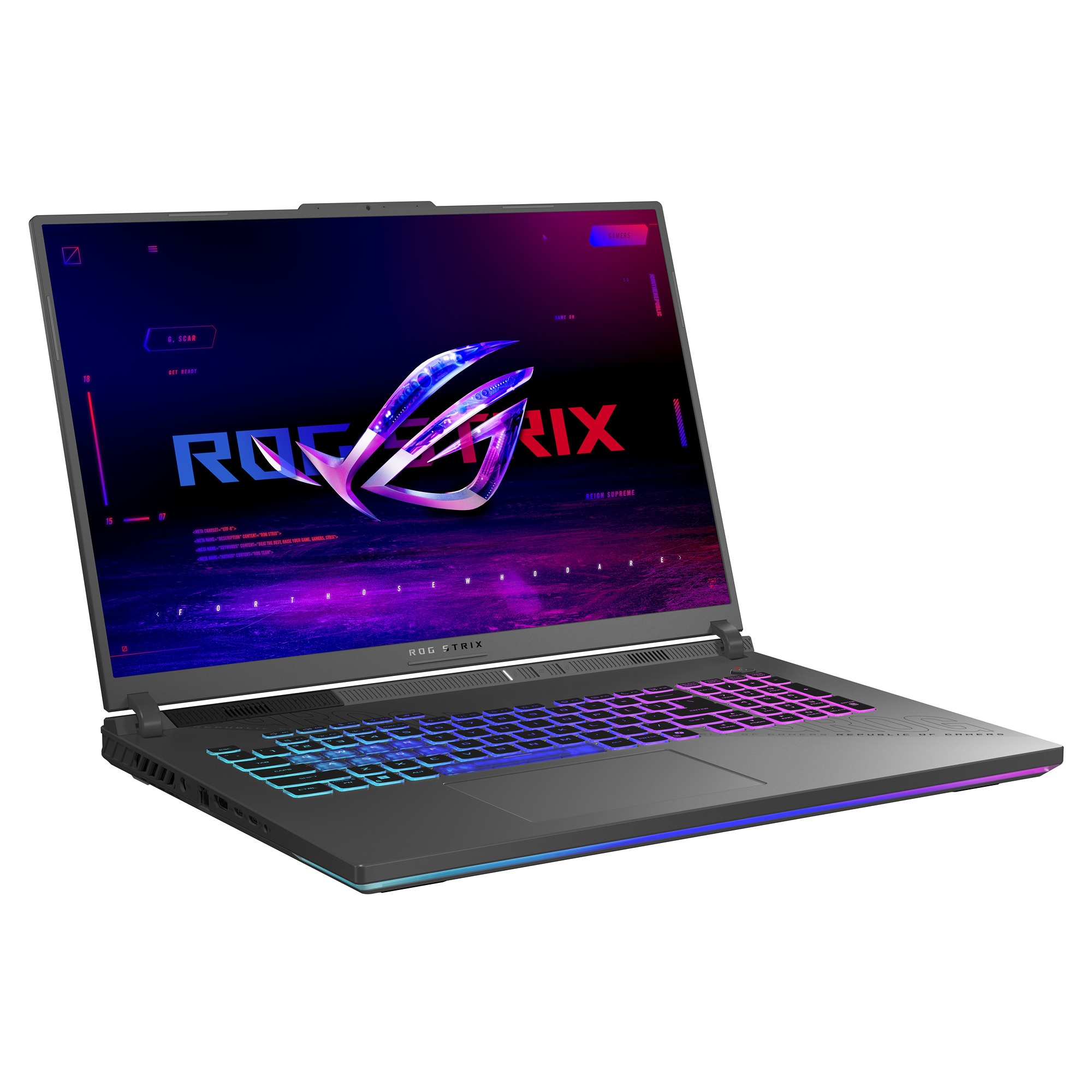 ASUS ROG Strix G18 G814PM-TT091Z Eclipse Gray (bez adaptéru)