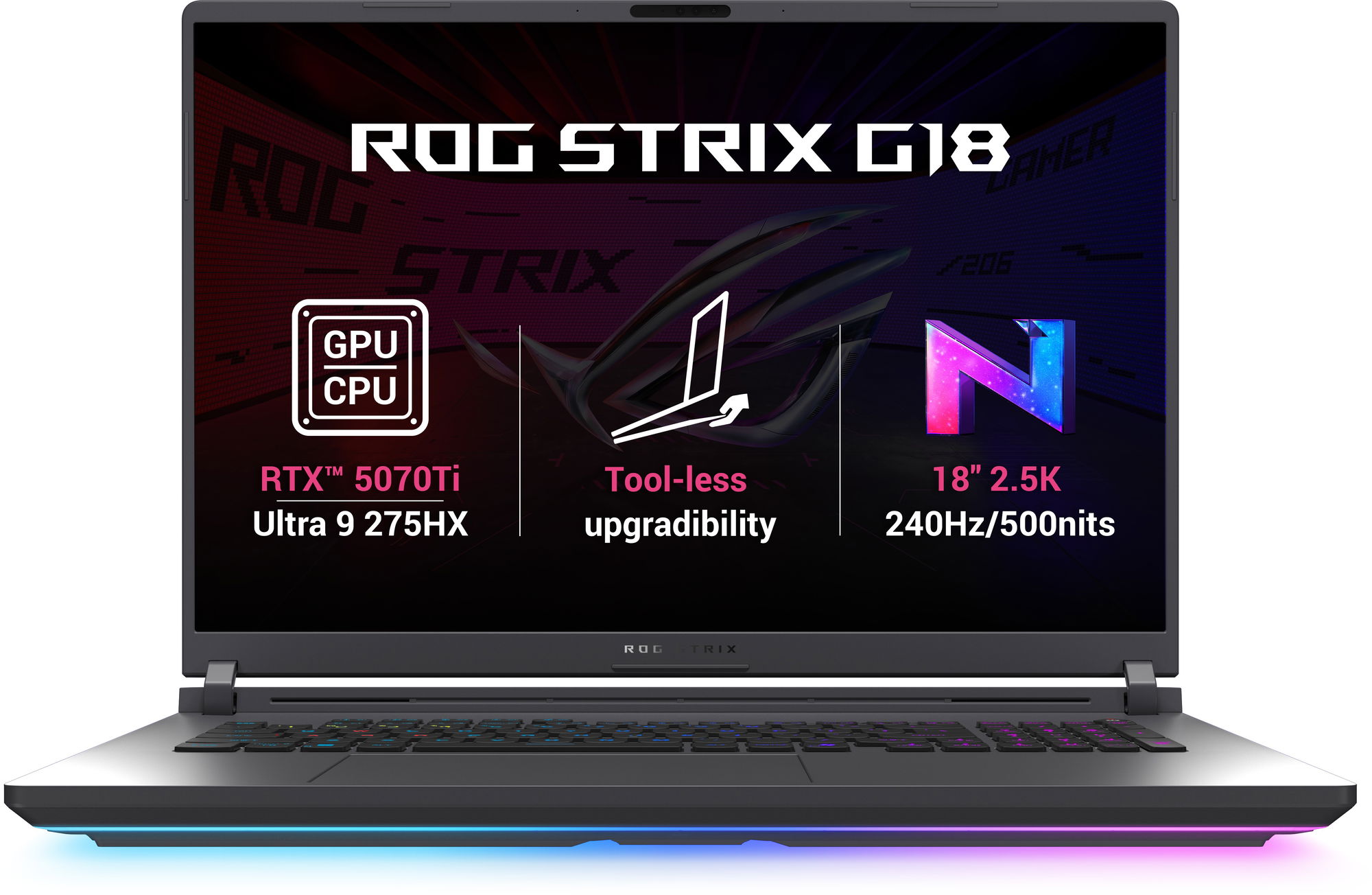 ASUS ROG Strix G18 G815LR-NEBULA002W Eclipse Gray Metallic