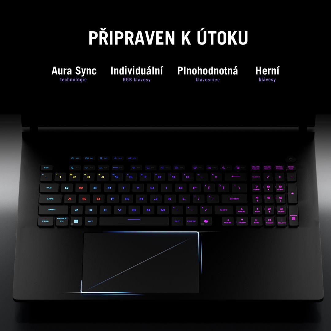 ASUS ROG Strix SCAR 18 G835LX-NEBULA003W Off Black