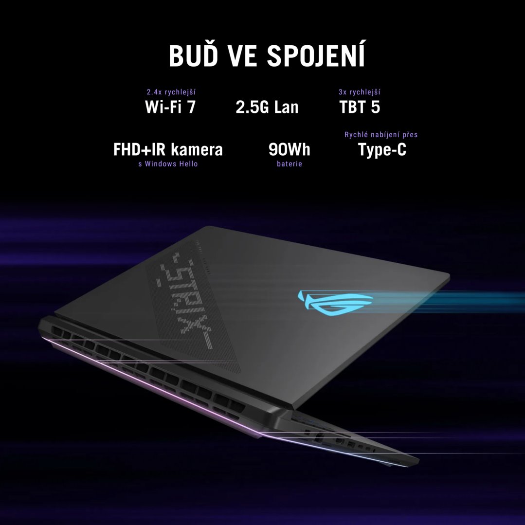 ASUS ROG Strix SCAR 18 G835LX-NEBULA007X Off Black