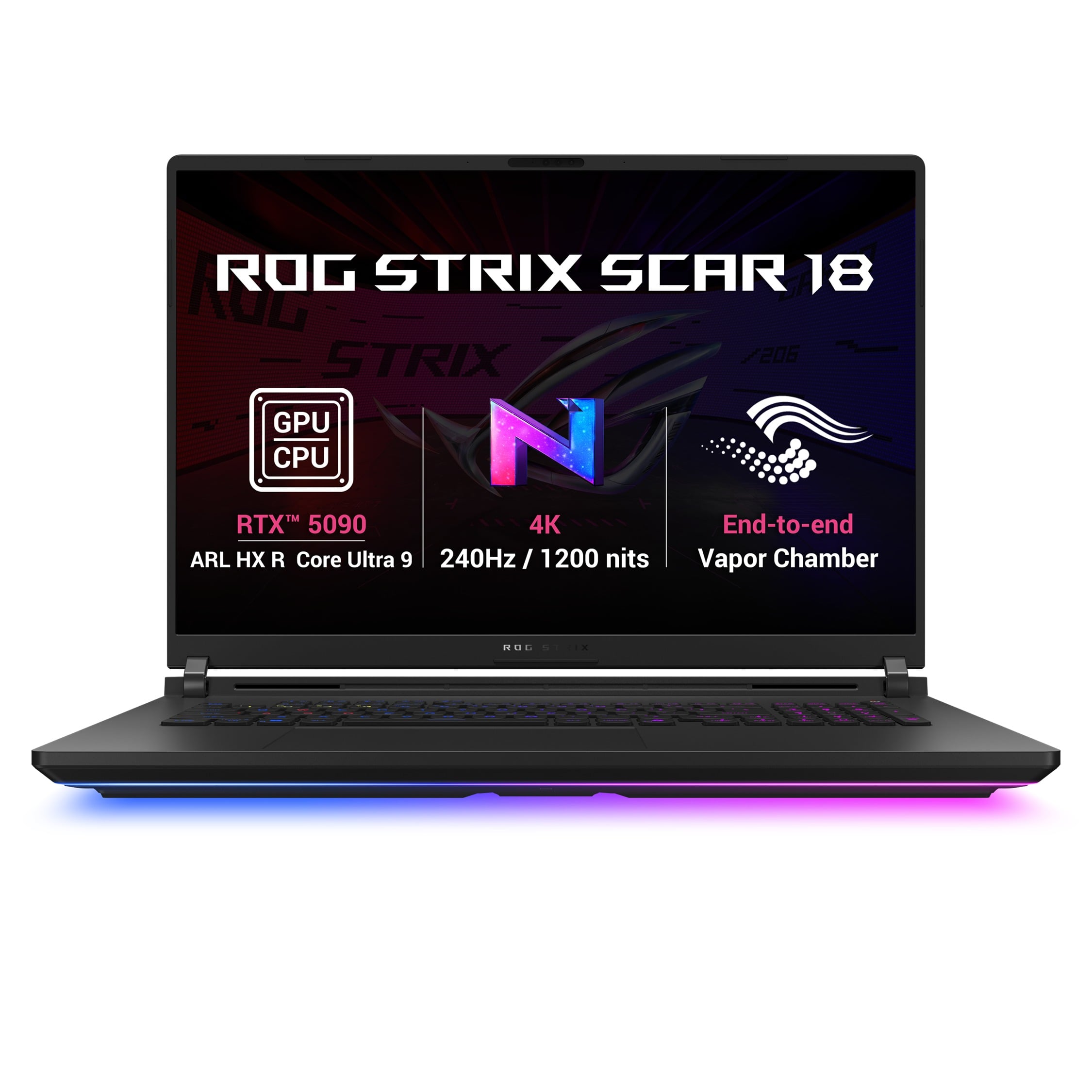 ASUS ROG Strix SCAR 18 G835LXG-TQ468WZ Off Black (bez adaptéru)
