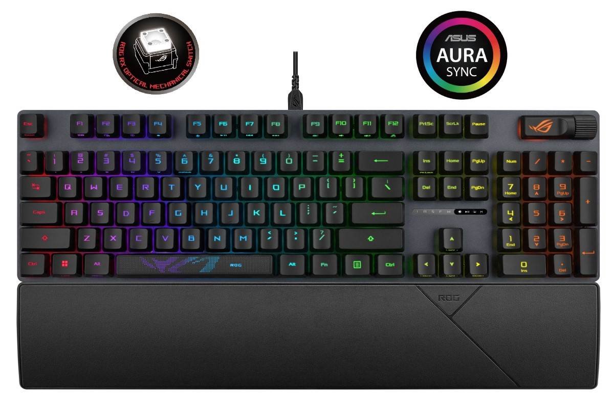 ASUS ROG Strix Scope II, ROG RX RED / PBT, USA