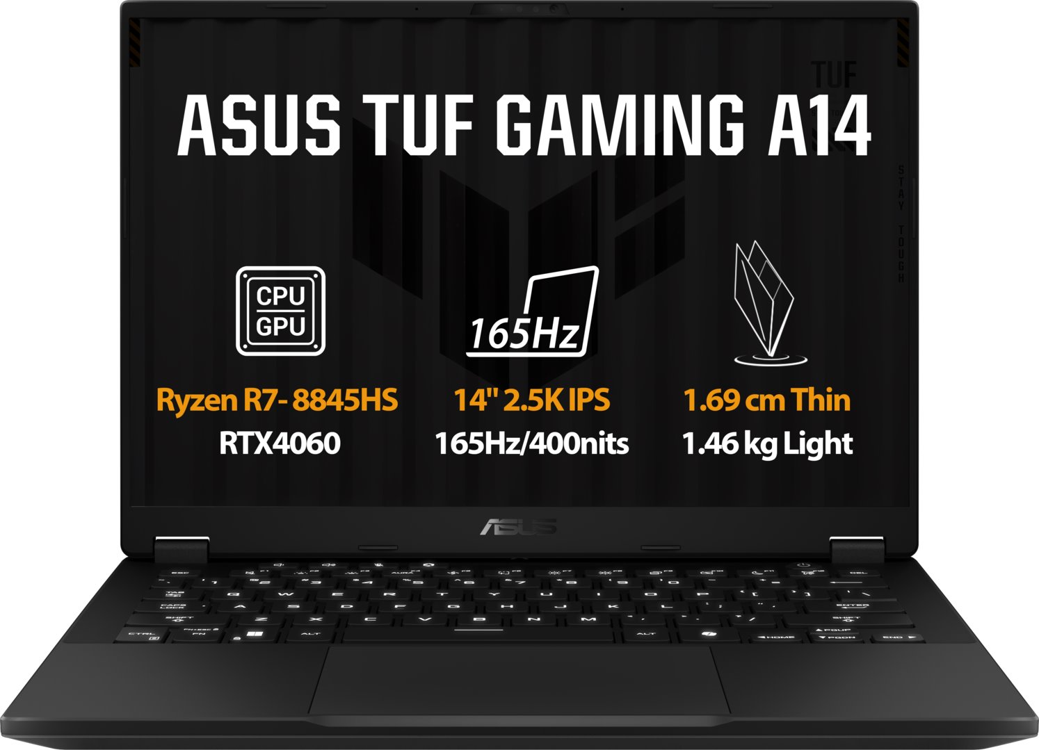 ASUS TUF Gaming A14 FA401UV-RG002 Jaeger Gray
