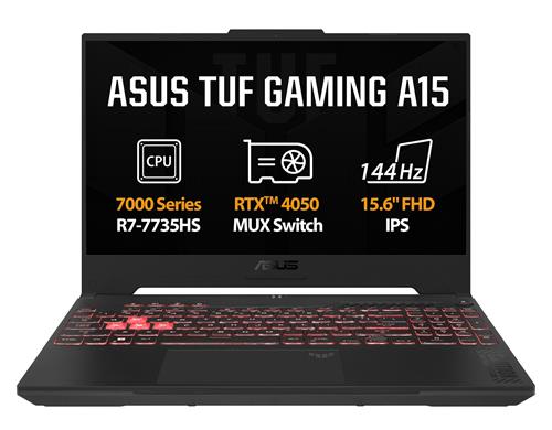 ASUS TUF Gaming A15 FA507NU-LP045W Jaeger Gray kovový