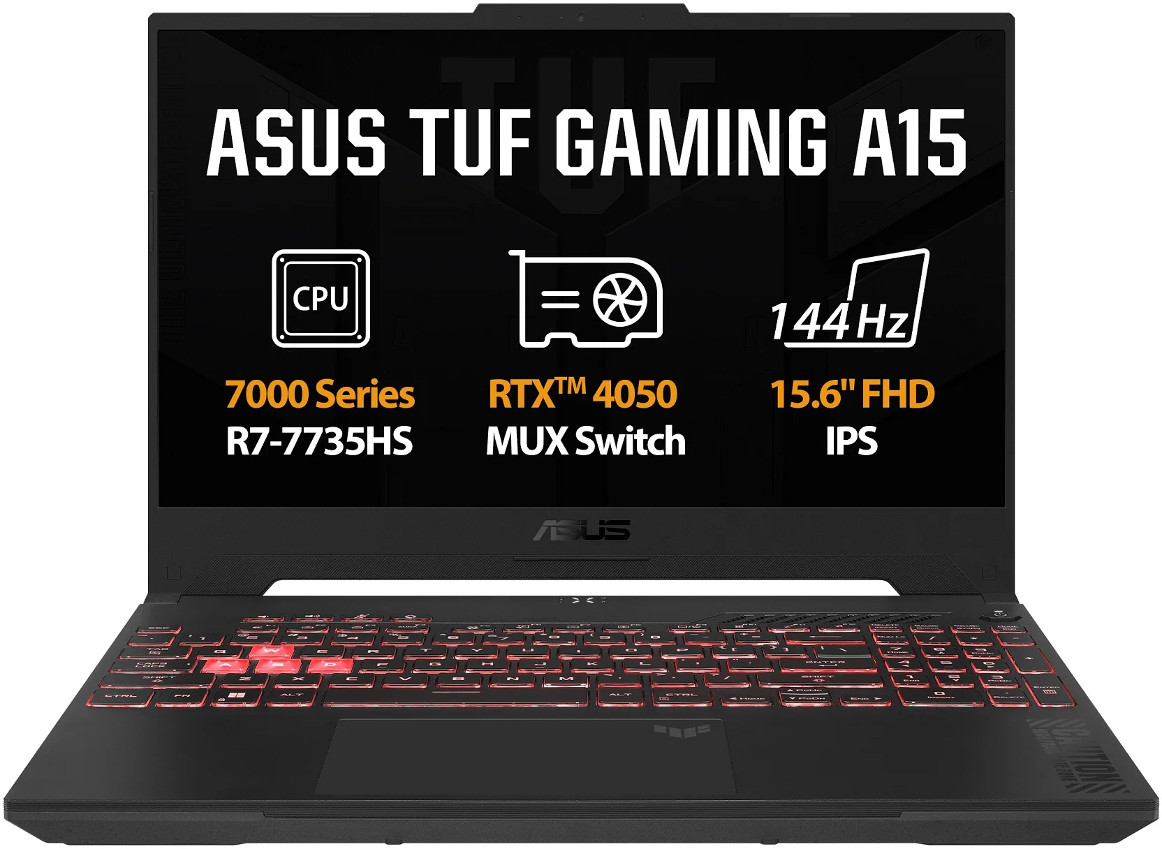 ASUS TUF Gaming A15 FA507NU-LP045W Jaeger Gray kovový