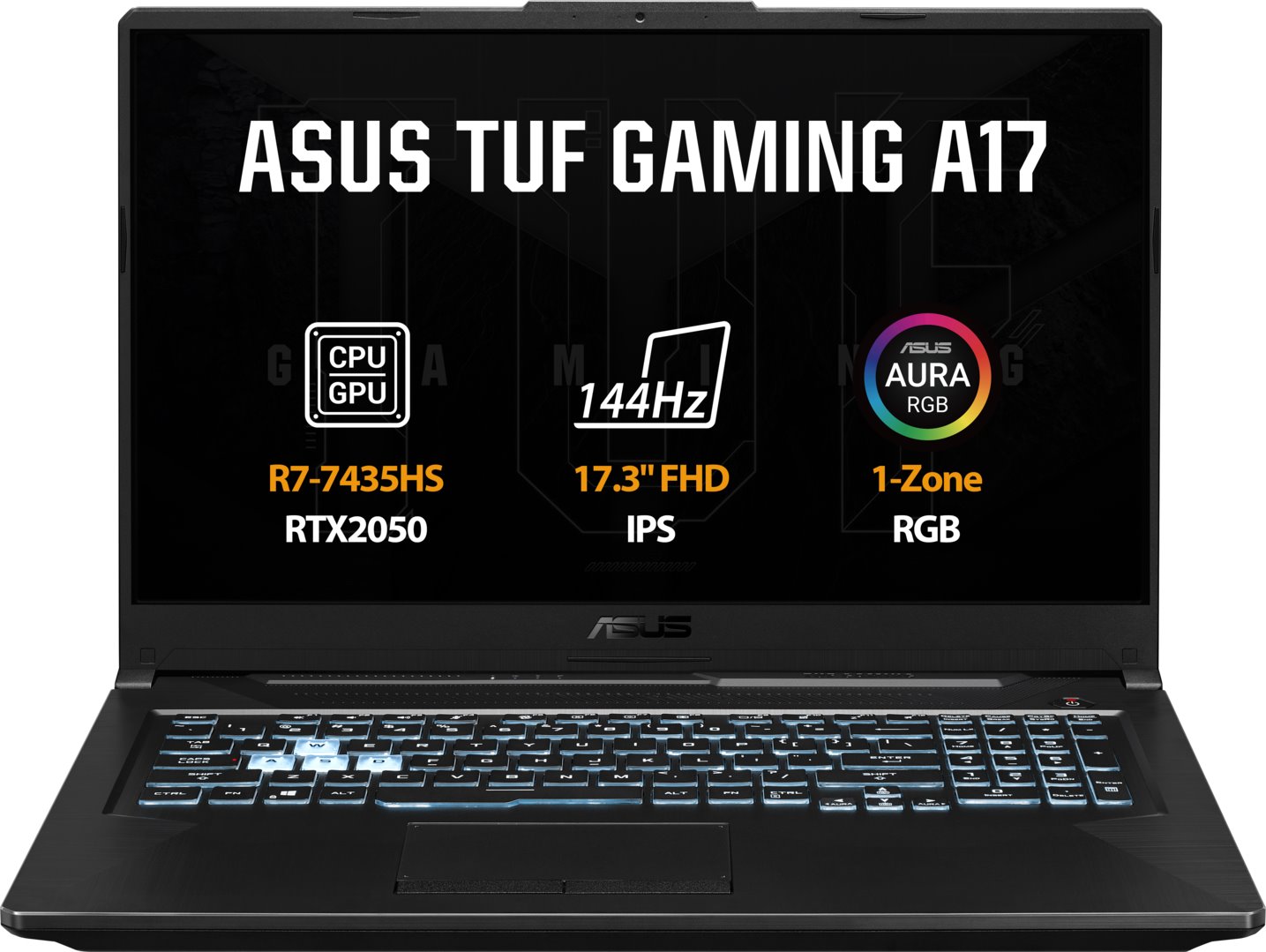 ASUS TUF Gaming A17 FA706NFR-HX044W Graphite Black