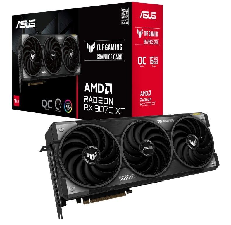 ASUS TUF Gaming Radeon RX 9070 XT OC 16GB