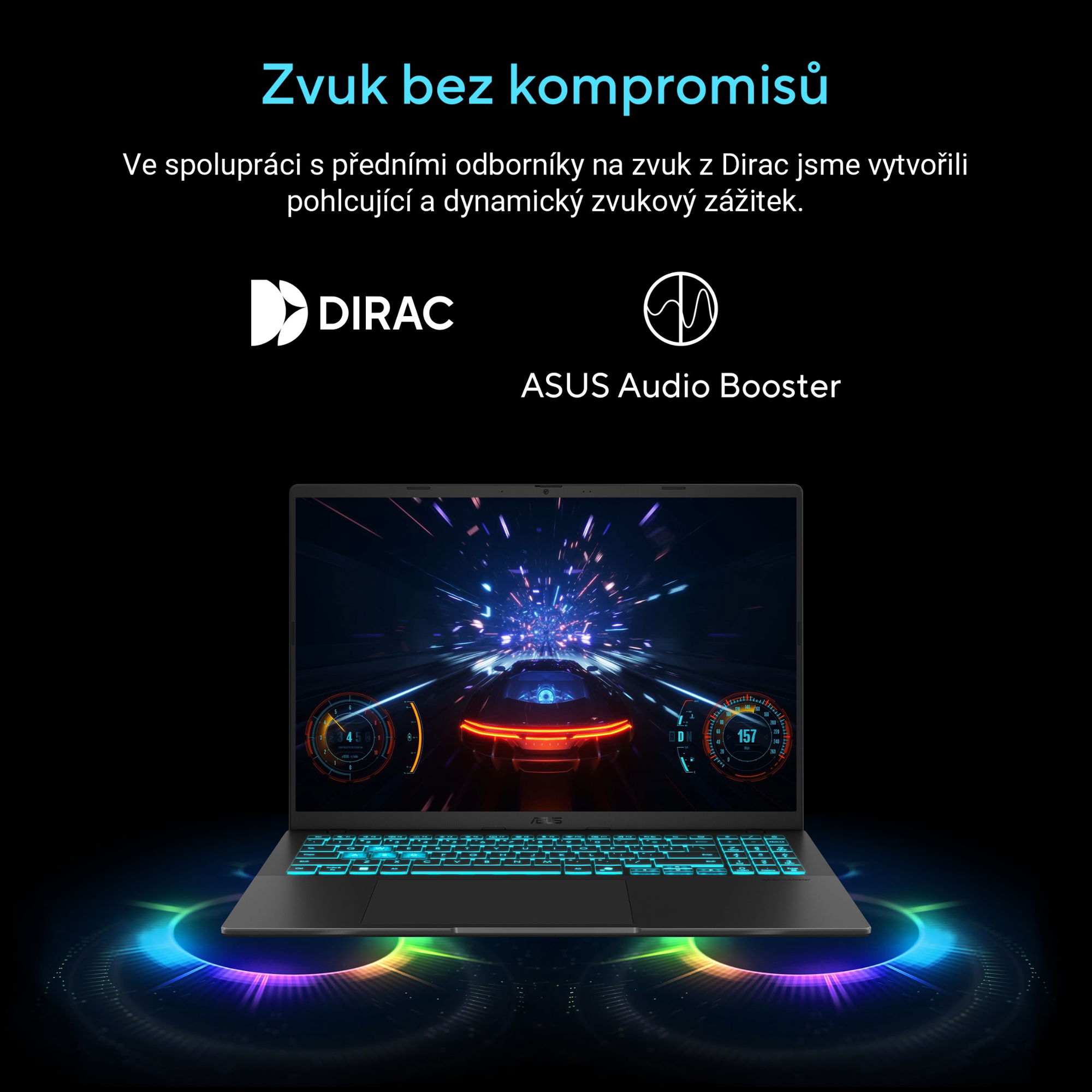 ASUS Vivobook Gaming V16 V3607VU-RP299W Matná čierna