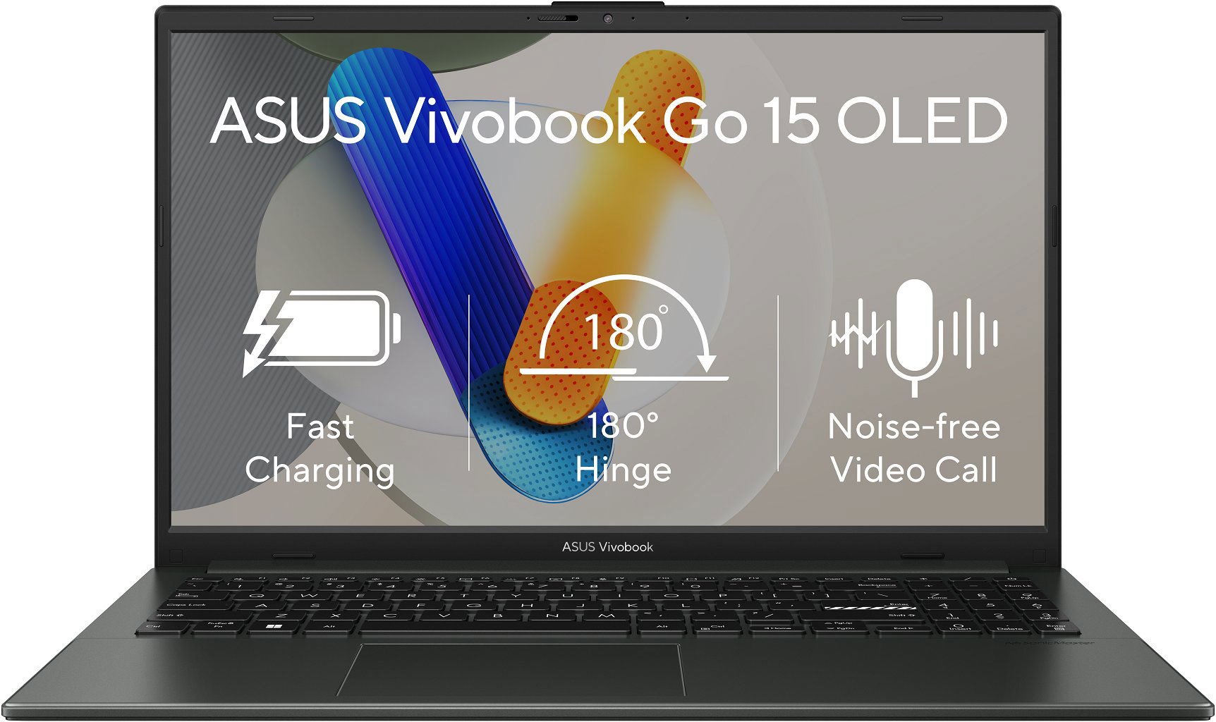 ASUS Vivobook Go 15 E1504FA-BQ2360W Zmiešaná čierna