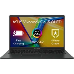 ASUS Vivobook Go 15 OLED E1504FA-OLED039W Zmiešaná čierna