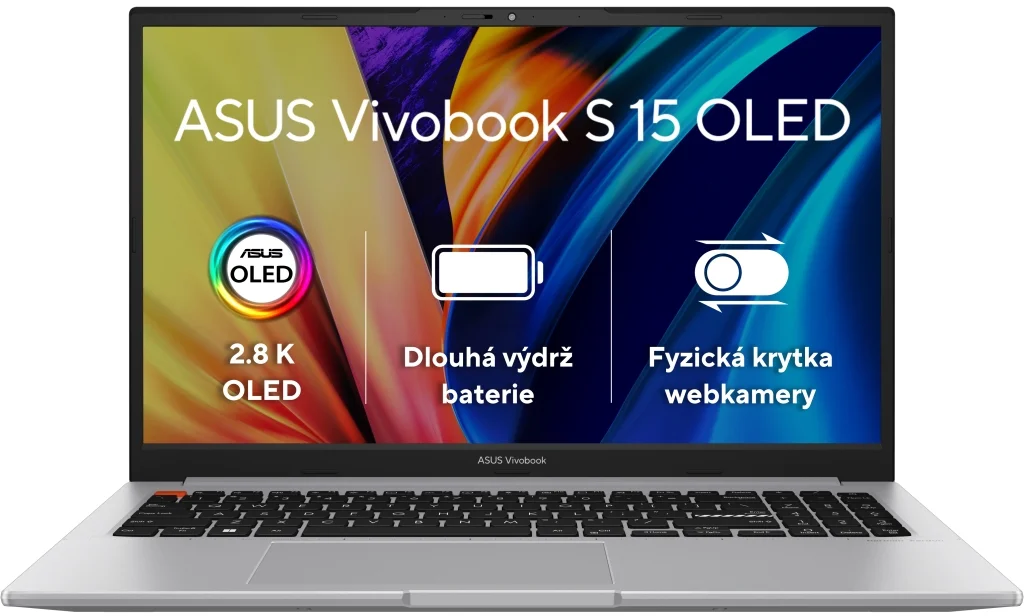 ASUS Vivobook S 15 OLED K3502ZA-MA069W Neutrálna sivá metalíza