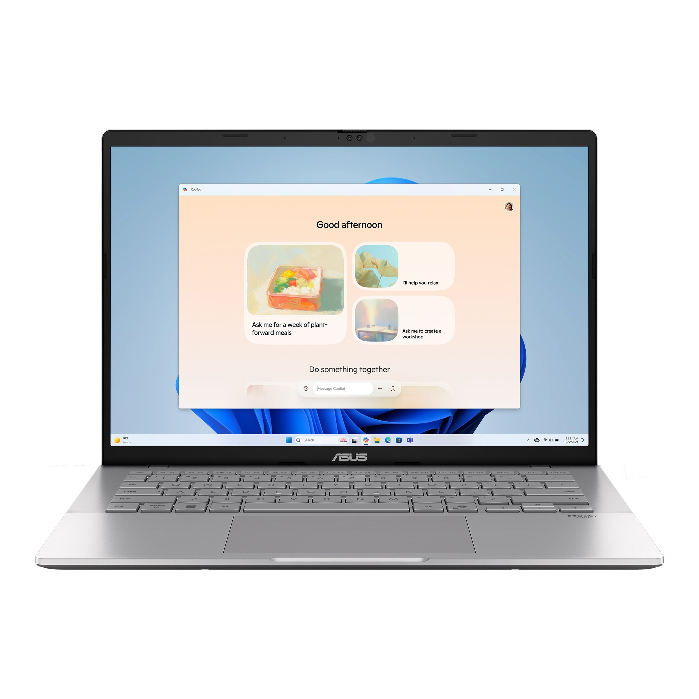 ASUS Vivobook S14 M3407GA-OLED013WZ Cool Silver (bez adaptéru)