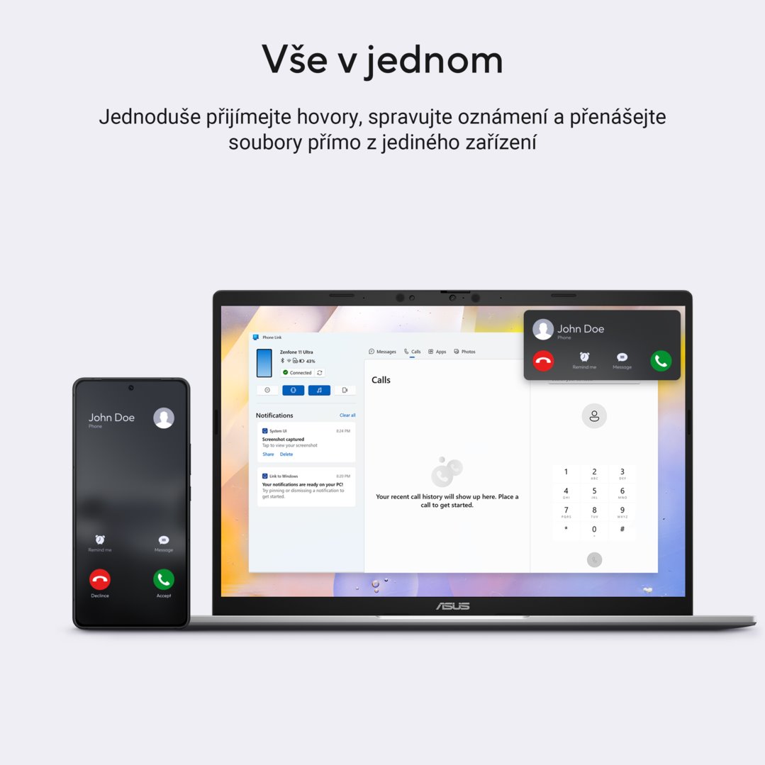 ASUS Vivobook S14 S3407QA-KP014W Matte Gray kovový