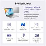 ASUS Vivobook S16 S3607QA-PL004W Cool Silver Metallic