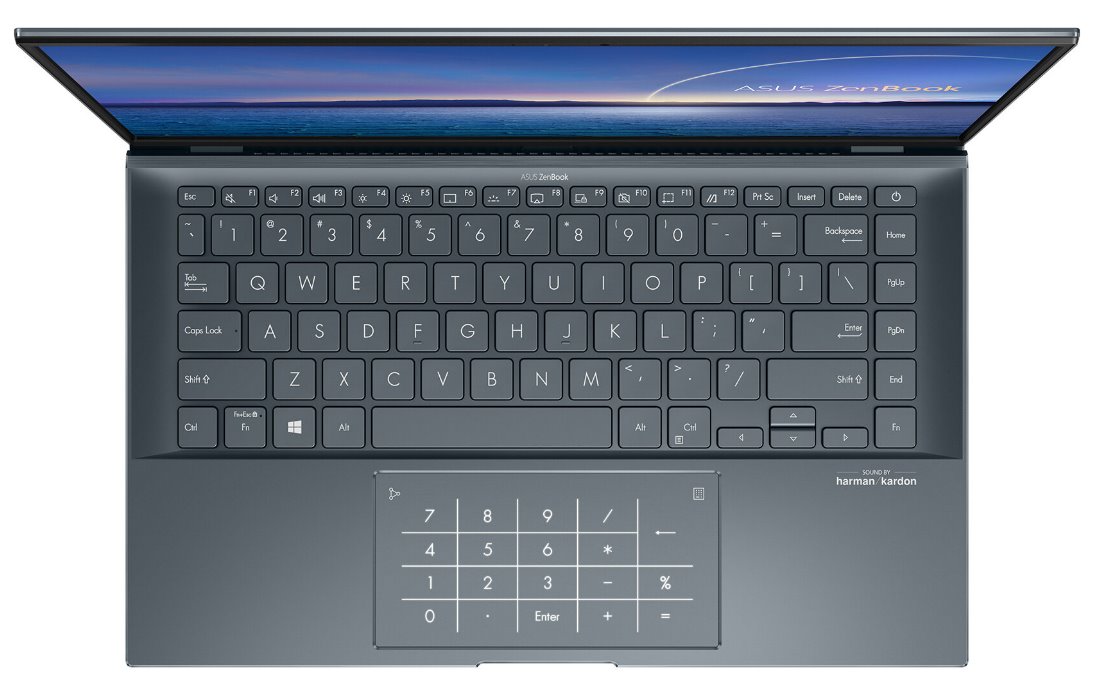 ASUS ZenBook 14 UX435EG-K9181T Pine Grey metalická