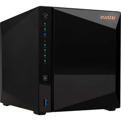 Asustor NAS AS3304T / 4x 3,5" SATA III/ Realtek RTD1296 1,4 GHz/ 2 GB/ 1x 2,5 GbE/ 3x USB 3.2 Gen 1