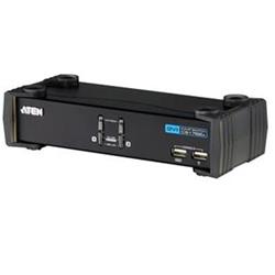 ATEN 2-port DVI KVMP USB, usb hub, audio, 1.2m kabely