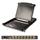 ATEN 8-port KVM PS/2+USB, OSD, rack, 17" LCD, touchpad, klávesnice