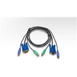 ATEN sdružený kabel pro KVM PS/2 1.8m SLIM pro CS142,CS124,