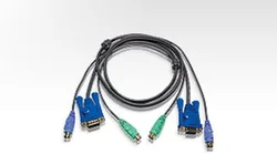 ATEN združený kábel pre KVM PS/2 1.8m SLIM CS142,CS124, 2L-5002P/C