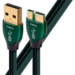 Audioquest Forest USB A 3.0 na Micro USB B 3.0 - 0,75 m qforusb3m0075 - Kabely + redukce