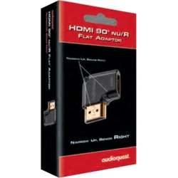 Audioquest HDMI adaptér 90° Nu/R (otočený vpravo)