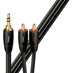 Audioquest Tower JR 1,5m - audio kábel 1x 3,5mm jack - 2x RCA