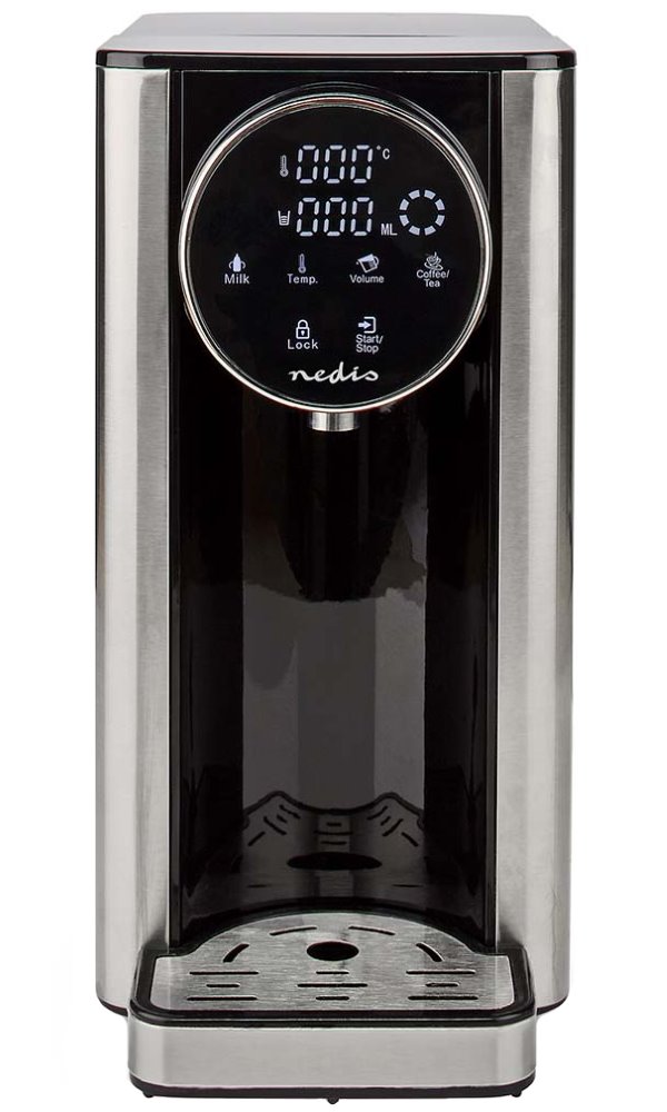 Automatický dávkovač teplej vody NEDIS/ objem 2,7 l/ displej/ digitálny/ čierny (hliník)