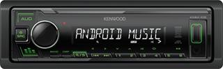 Autorádio Kenwood KMM-105GY bez pohonu, zelené podsvietenie