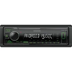 Autorádio Kenwood KMM-105GY bez pohonu, zelené podsvietenie