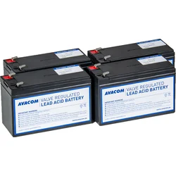 AVACOM AVA-RBP04-12072-KIT - batéria pre CyberPower, EATON, Effekta, Legrand UPS