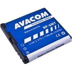 AVACOM Batérie do mobilu Nokia E51, N81, N81 8GB, N82, Li-Ion 3,6V 1100mAh (náhrada BP-6MT) GSNO-BP6MT-S1100A